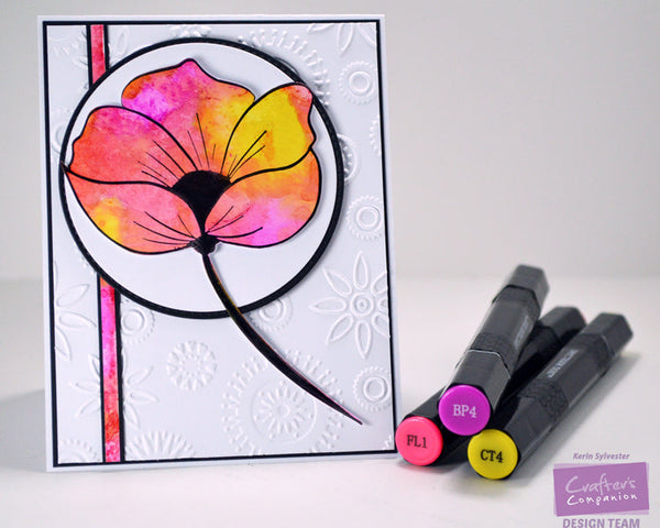 Create backgrounds with your Spectrum Noir Markers