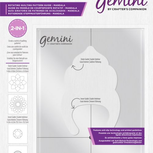 Gemini Quilting Pattern Guides