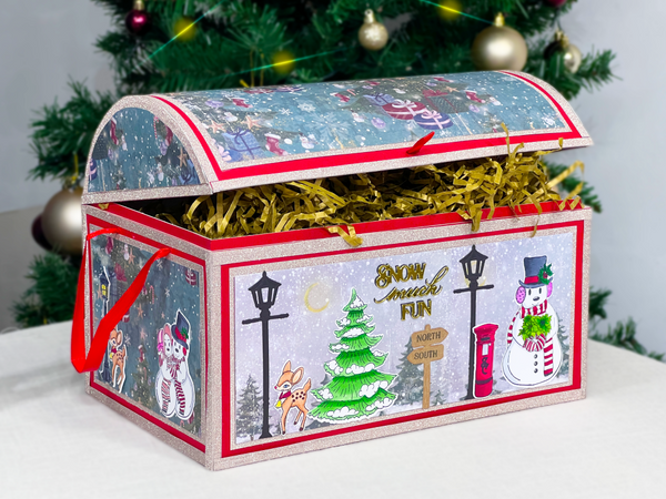 How to craft a Christmas eve box!