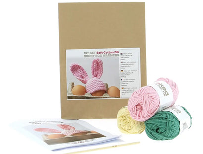 Hoooked Crochet Kit - Happy Easter Bunny Egg Warmers