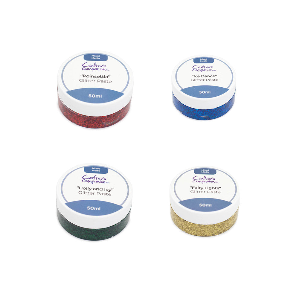Spectrum Noir Christmas Glitter Paste Selection