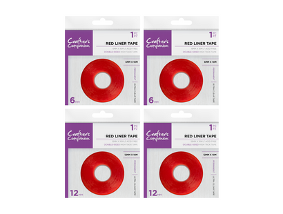 Crafter's Companion Red Liner Tape 4pk Collection