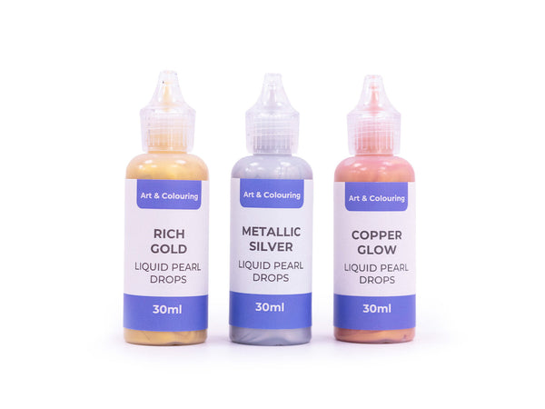 Crafter's Companion Pearl Drops Pearl Glamour 3 Pack