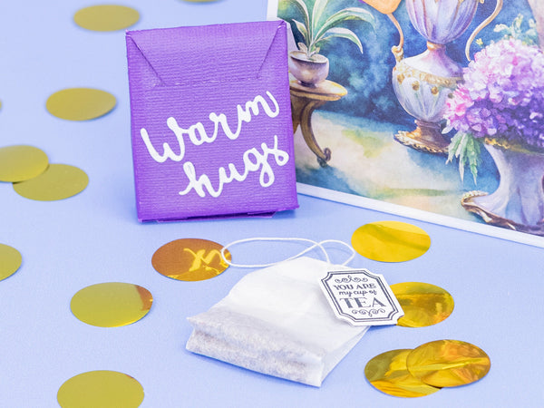 Sara Signature The Gilded Age Stamp, Die & Stencil Set - Tea Bag