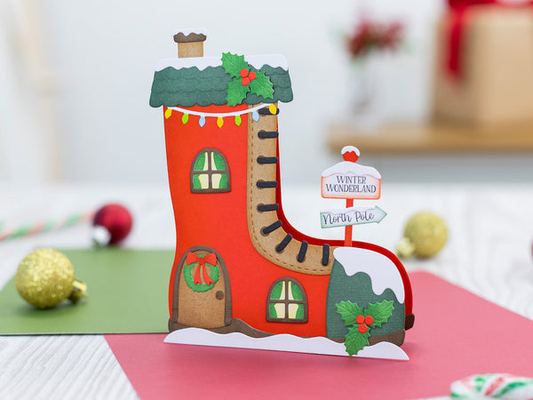 Crafter's Companion Stamp & Die - Santa's Boot