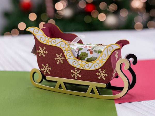 Crafter’s Companion Stamp & Dies - 3D Santa Sleigh