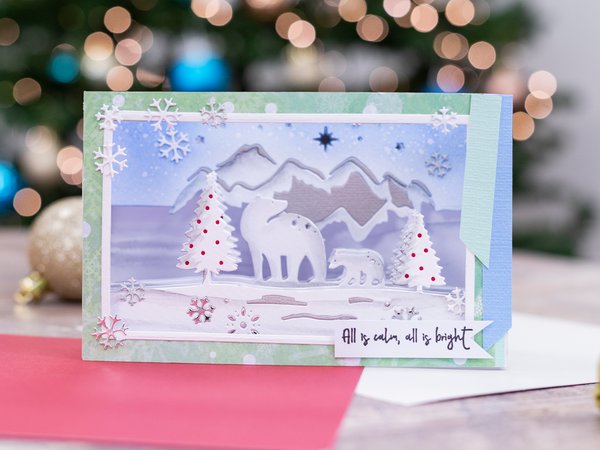 Crafter's Companion Metal Die Edge Set - Arctic Friends