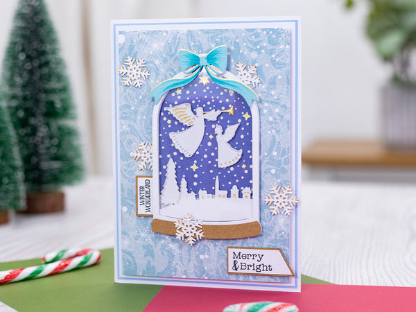 Crafters Companion Metal Die - Cloche Christmas Sense