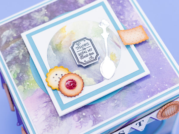 Sara Signature The Gilded Age Metal Die - Pop-up Tea Party