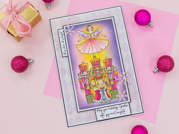 Sara Signature A Christmas Dream Stamp and Die - Sugar Plum Fairy