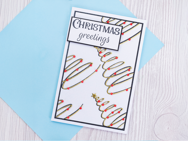 Crafters Companion Metal Die Christmas Embellishment - Christmas Tree