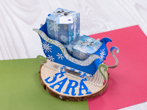 Crafter’s Companion Stamp & Dies - 3D Santa Sleigh