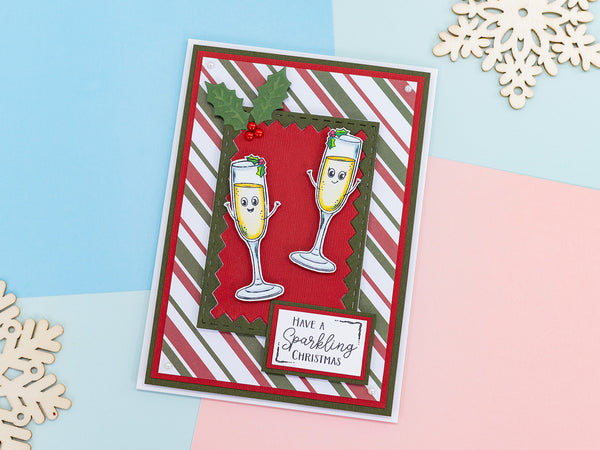 Crafter’s Companion Photopolymer Stamp - Have a Sparkling Christmas