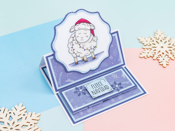 Crafter’s Companion Photopolymer Stamp - Fleece Navidad