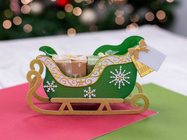 Crafter’s Companion Stamp & Dies - 3D Santa Sleigh