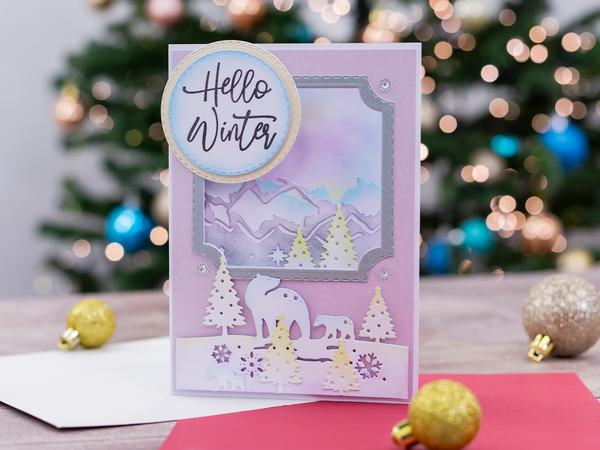 Crafter's Companion Metal Die Edge Set - Arctic Friends