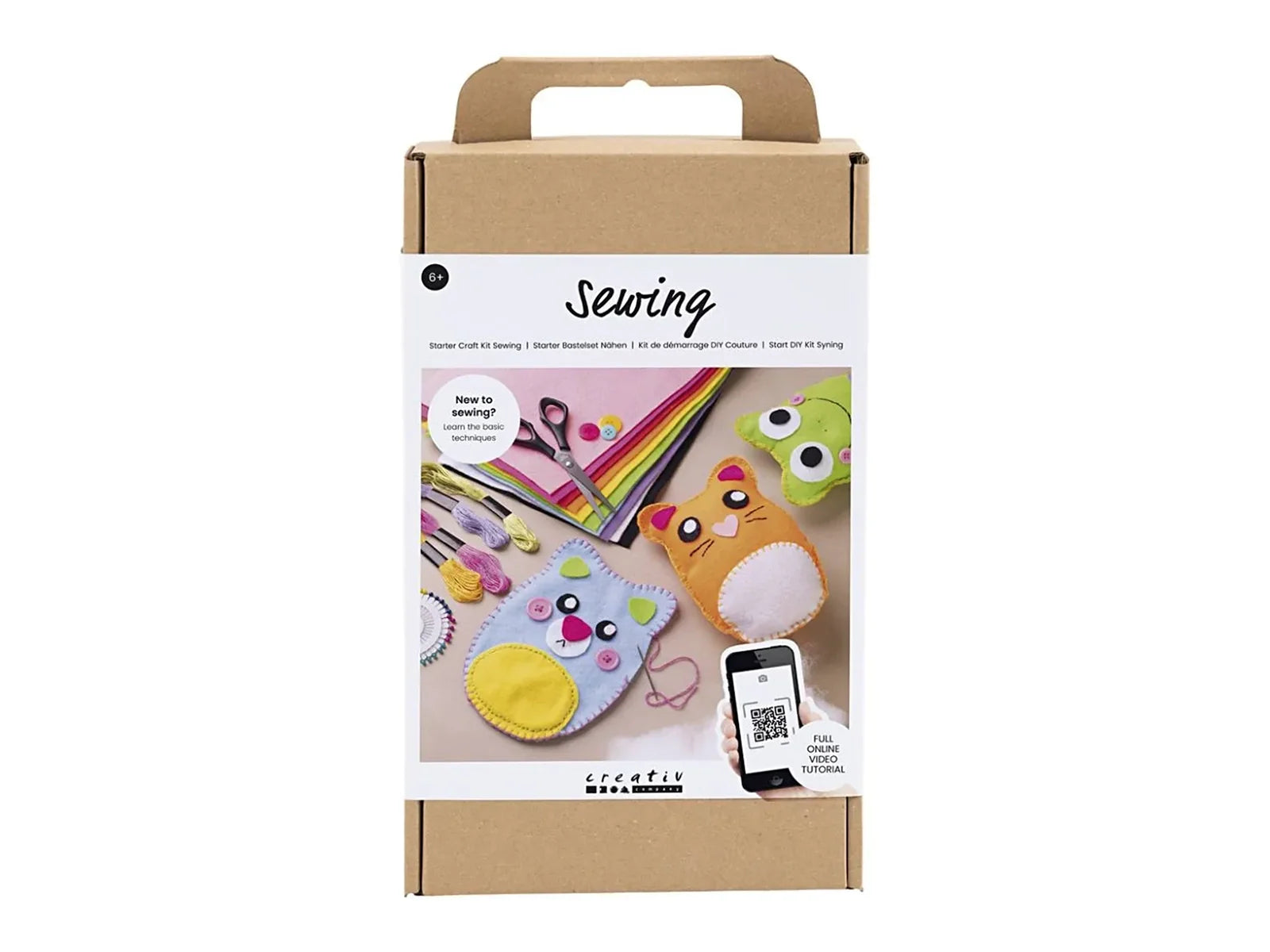 Creativ Starter Sewing Kit Teddy Bears