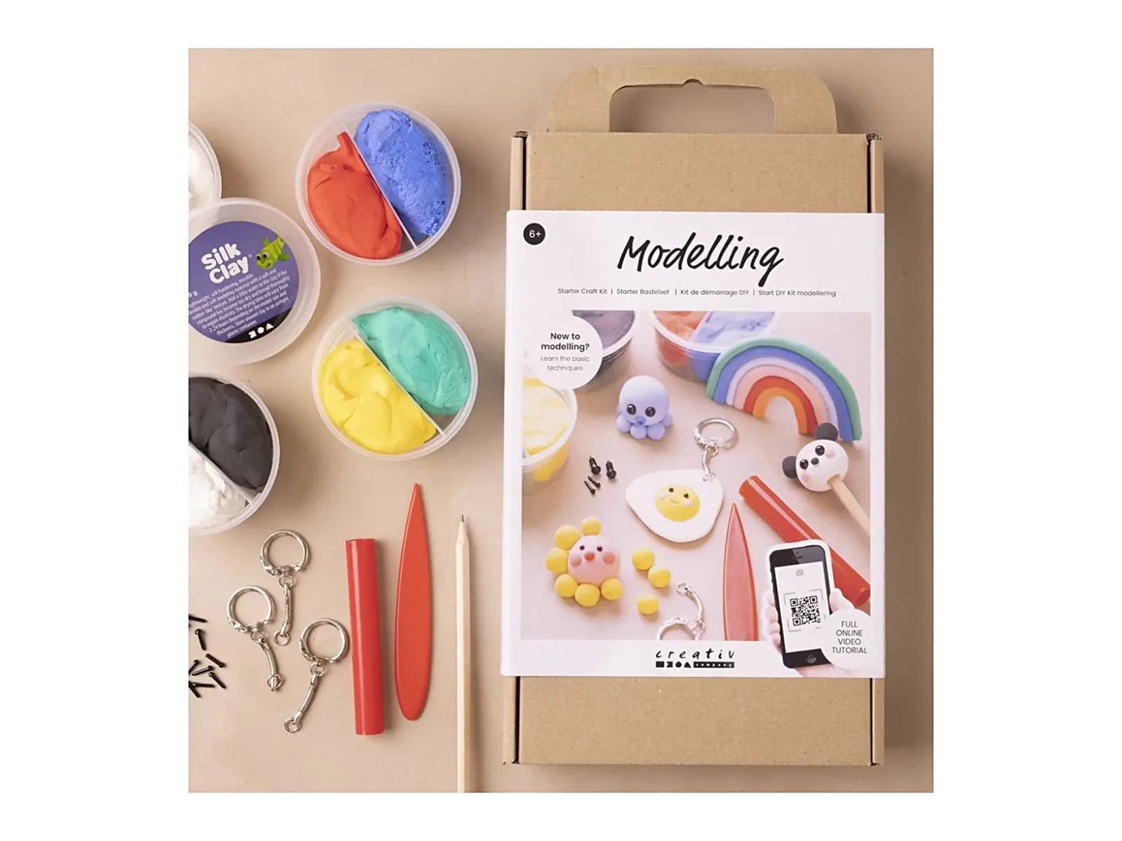 Creativ Starter Modelling Kit Fantasy Figures