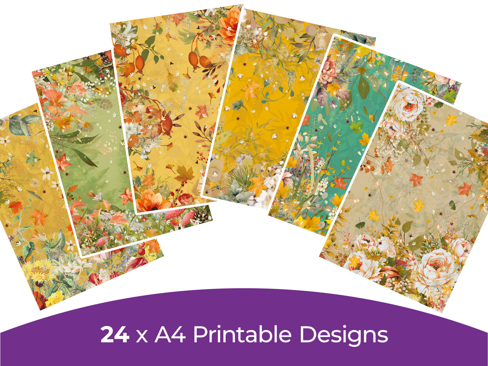 Thankful and Blessed Collection - Digital Paper Pad