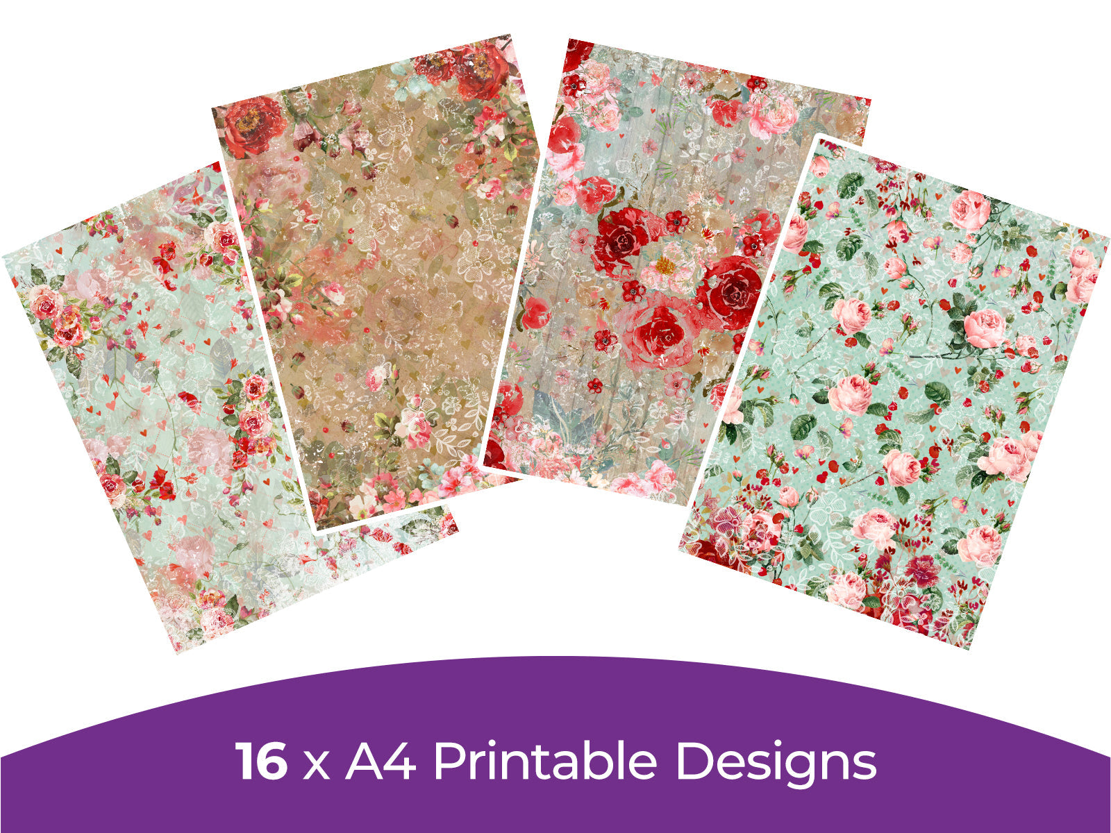 Sent with Love Collection - Digital Paper Pad