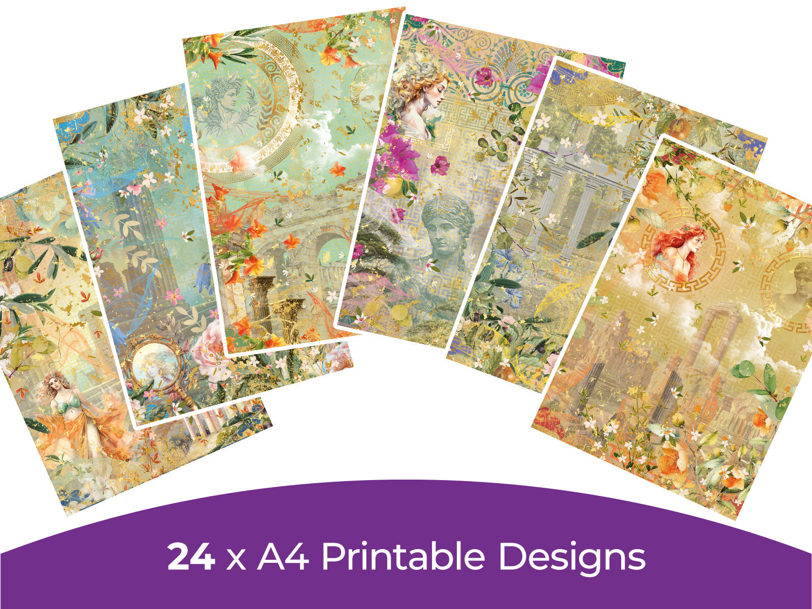Myths and Legends Collection - Digital Paper Pad