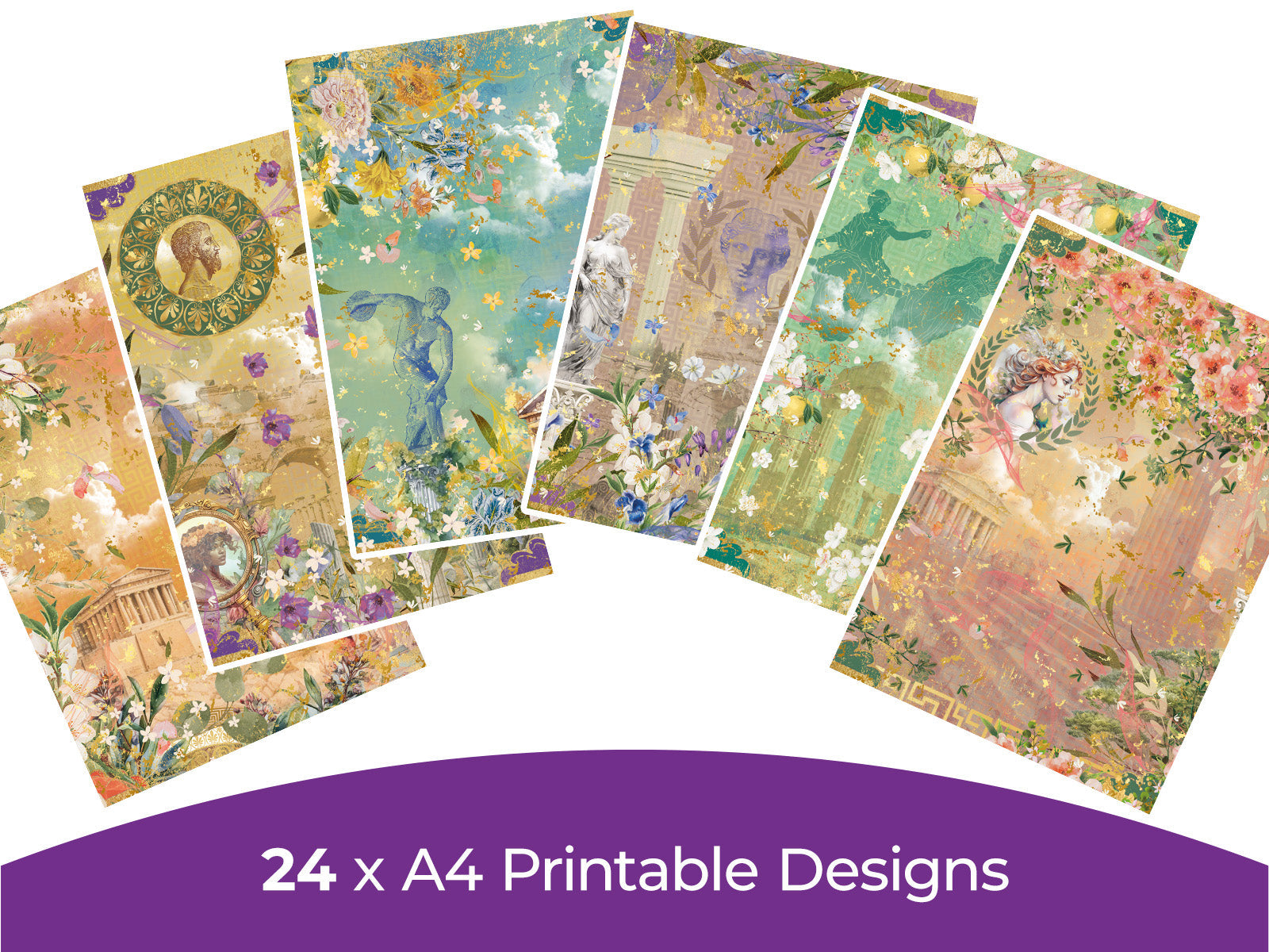 Myths and Legends Collection - Digital Paper Pad