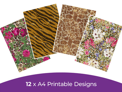 Wild at Heart Collection - Digital Paper Pad