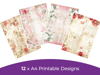 Valentines Collection - Digital Paper Pad