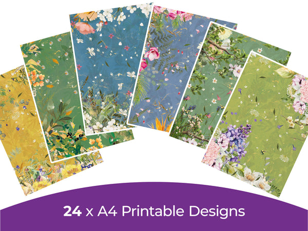 Lovebird Collection - Digital Paper Pad