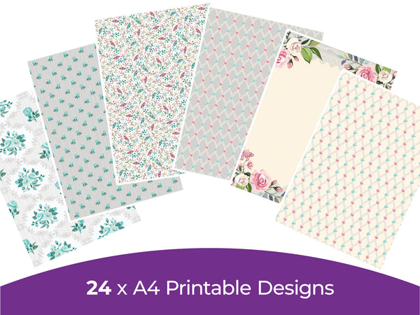 Beautiful Butterflies Collection - Digital Paper Pad