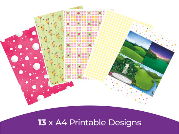 Garden Gnomes Collection - Digital Paper Pad
