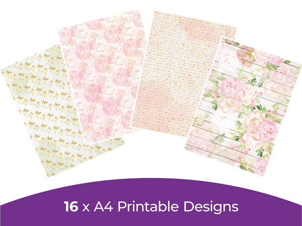 Garden of Love Collection - Digital Paper Pad
