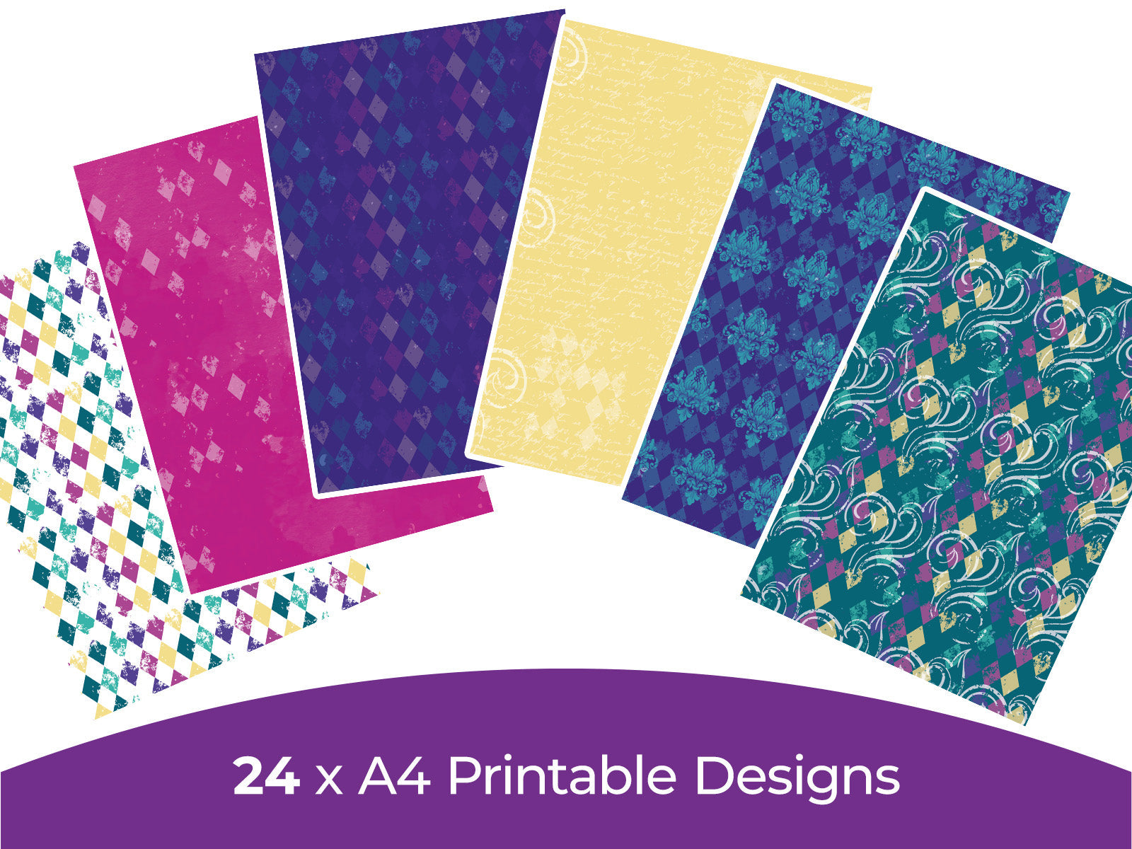 Masquerade Collection - Digital Paper Pad