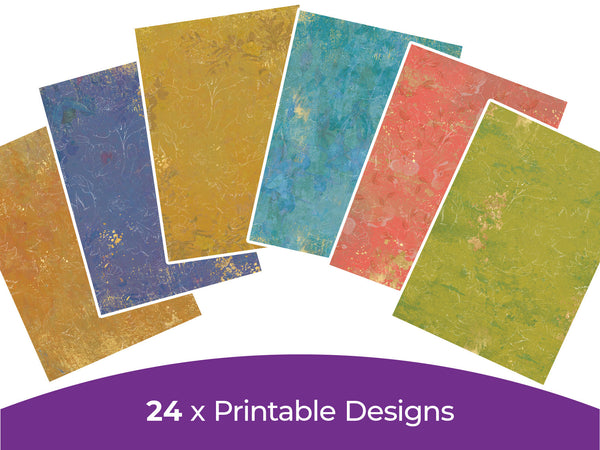 Nature's Garden Fabulous Fuchsia Collection - Digital Paper Pad