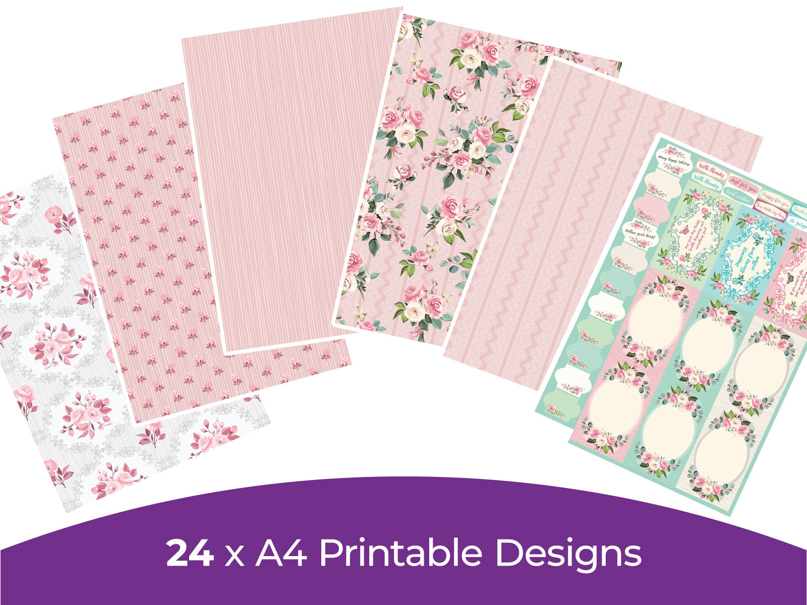 Beautiful Butterflies Collection - Digital Paper Pad