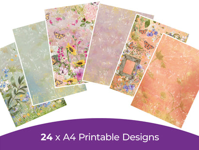 Summer Meadow Collection - Digital Paper Pad