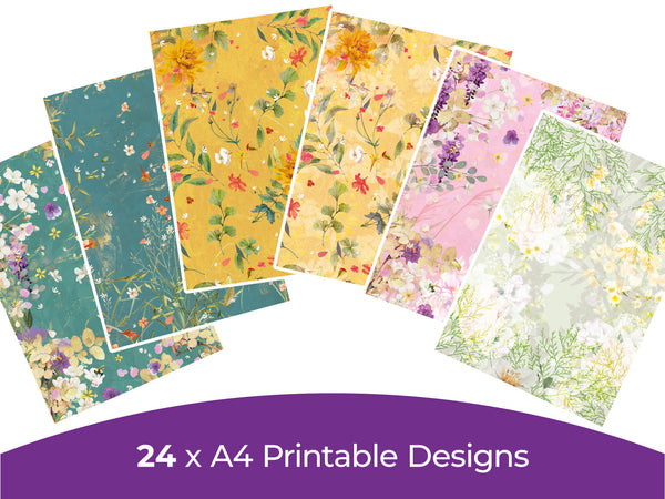 Lovebird Collection - Digital Paper Pad
