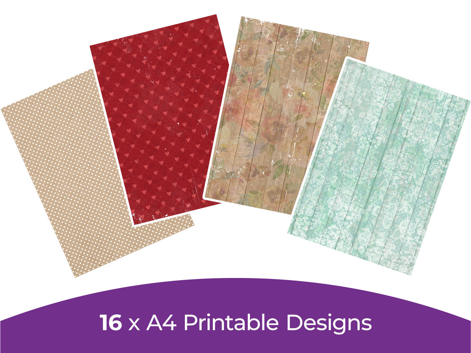 Sent with Love Collection - Digital Paper Pad