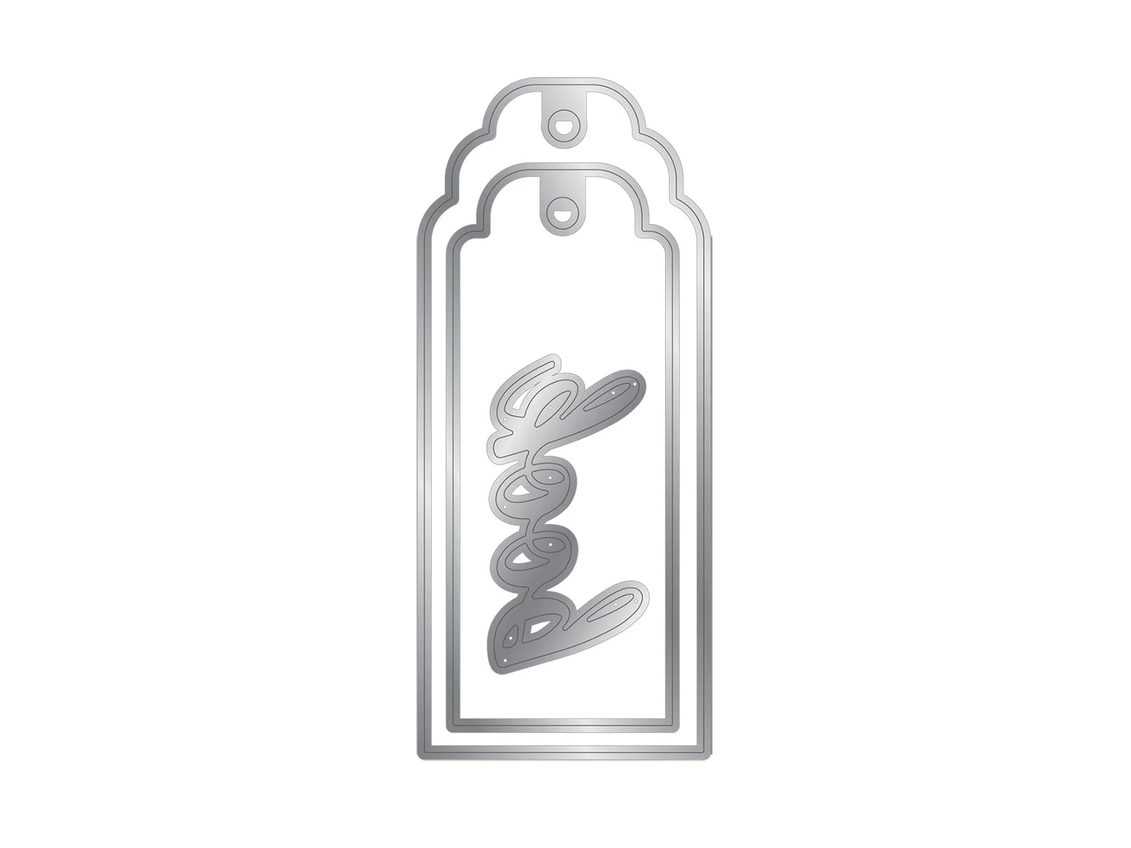 Crafters Companion Bookworm Collection Stamp & Die Set - Read Me