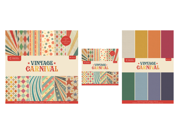 Vintage Carnival Paper & Card Selection