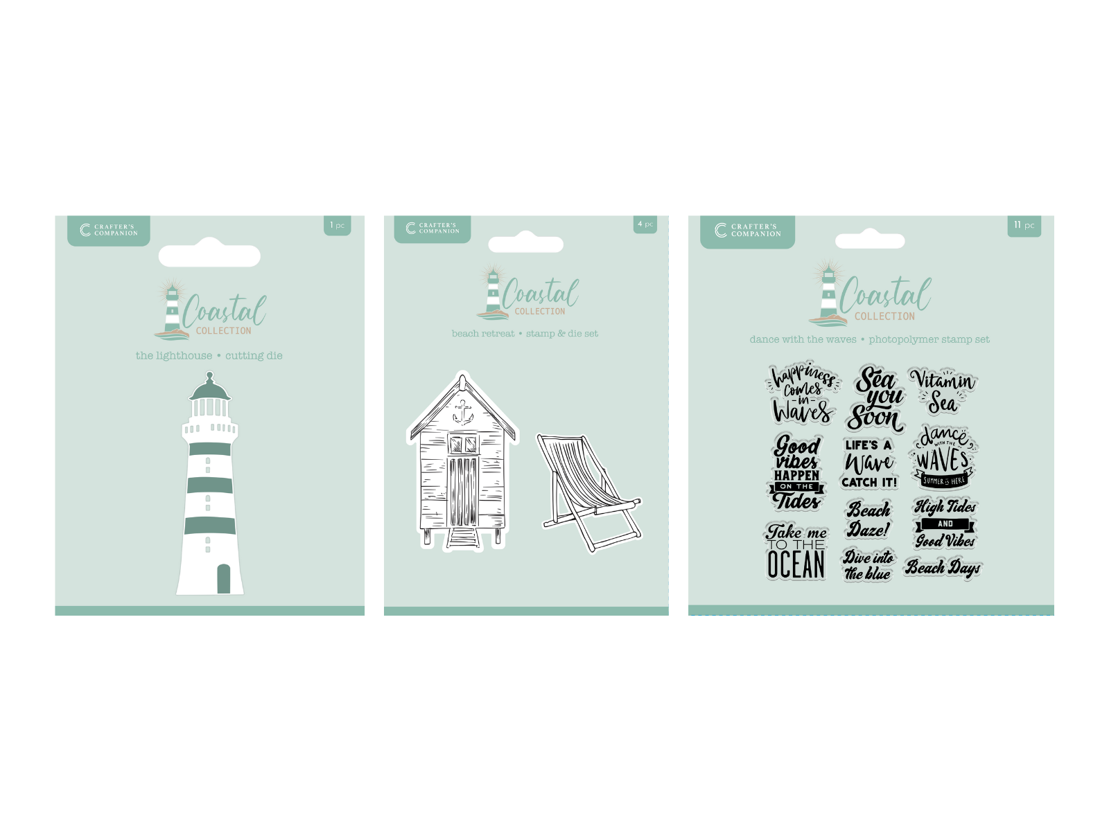 Crafter's Companion Coastal Mini Collection