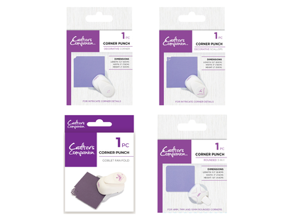Crafter's Companion Corner Punch Mini Collection