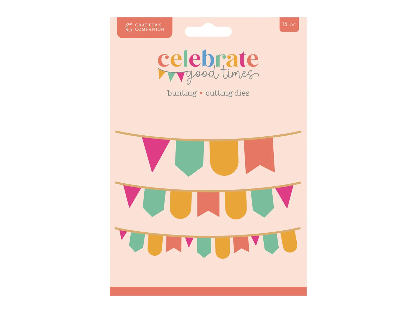 Crafter's Companion Celebrate Good Times Collection Metal Die - Bunting
