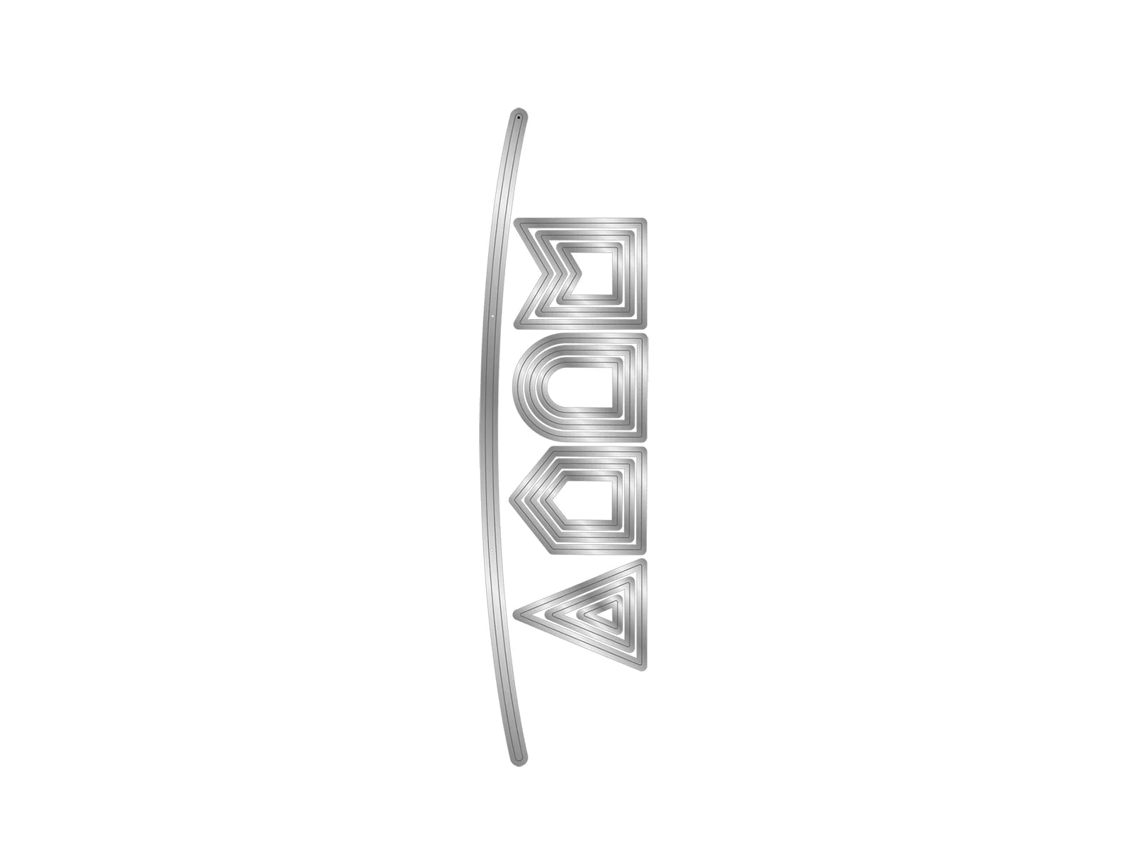 Crafter's Companion Celebrate Good Times Collection Metal Die - Bunting