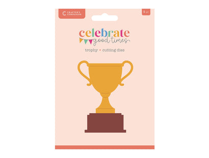 Crafter's Companion Celebrate Good Times Collection Metal Die - Trophy