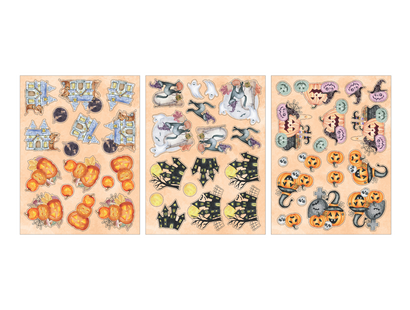 Crafter's Companion 9" x 12" 3D Topper Pad - Trick or Treat