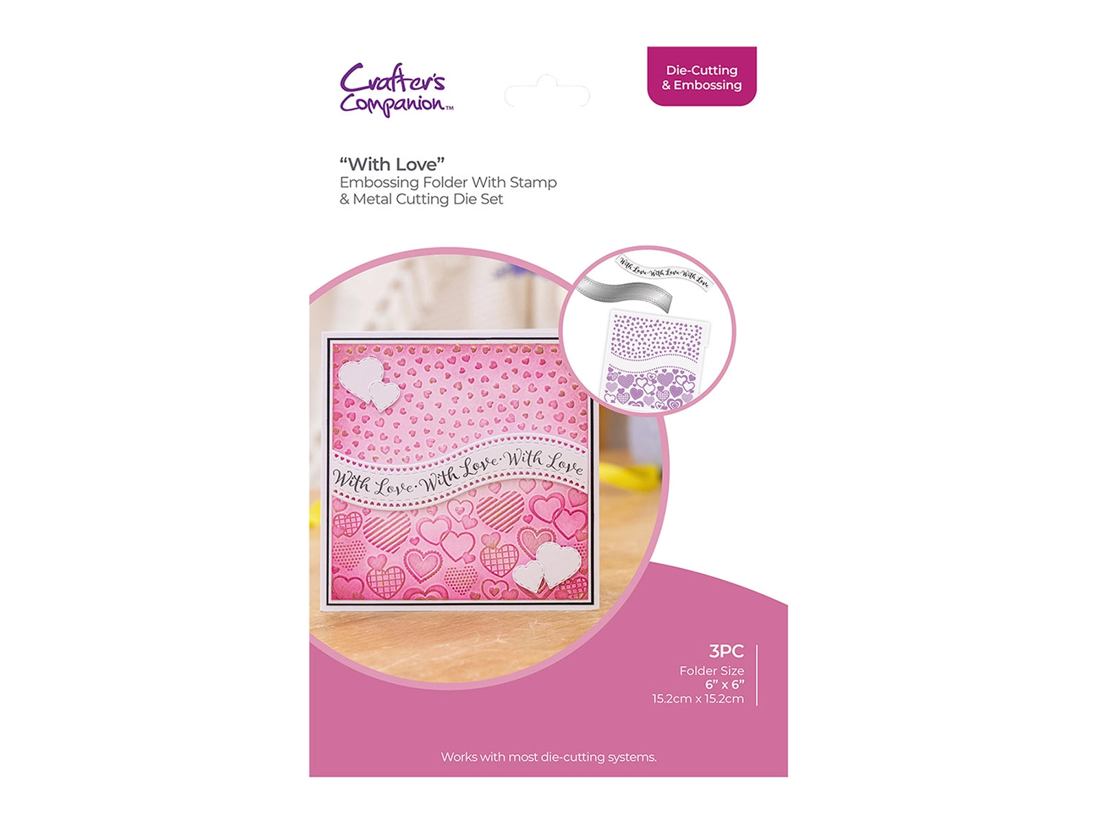 Crafters Companion Die - With Love