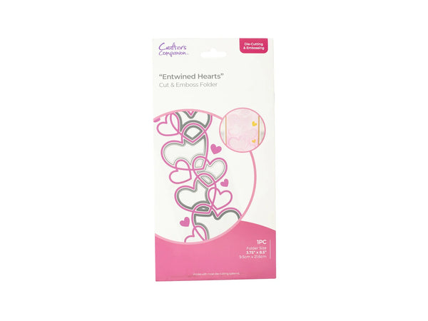 Crafters Companion - Die Cutting & Embossing - Entwined Hearts