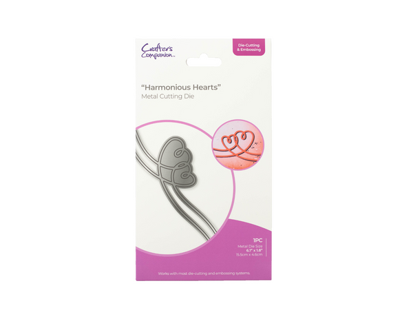Crafters Companion - Die Cutting & Embossing - Harmonious Hearts
