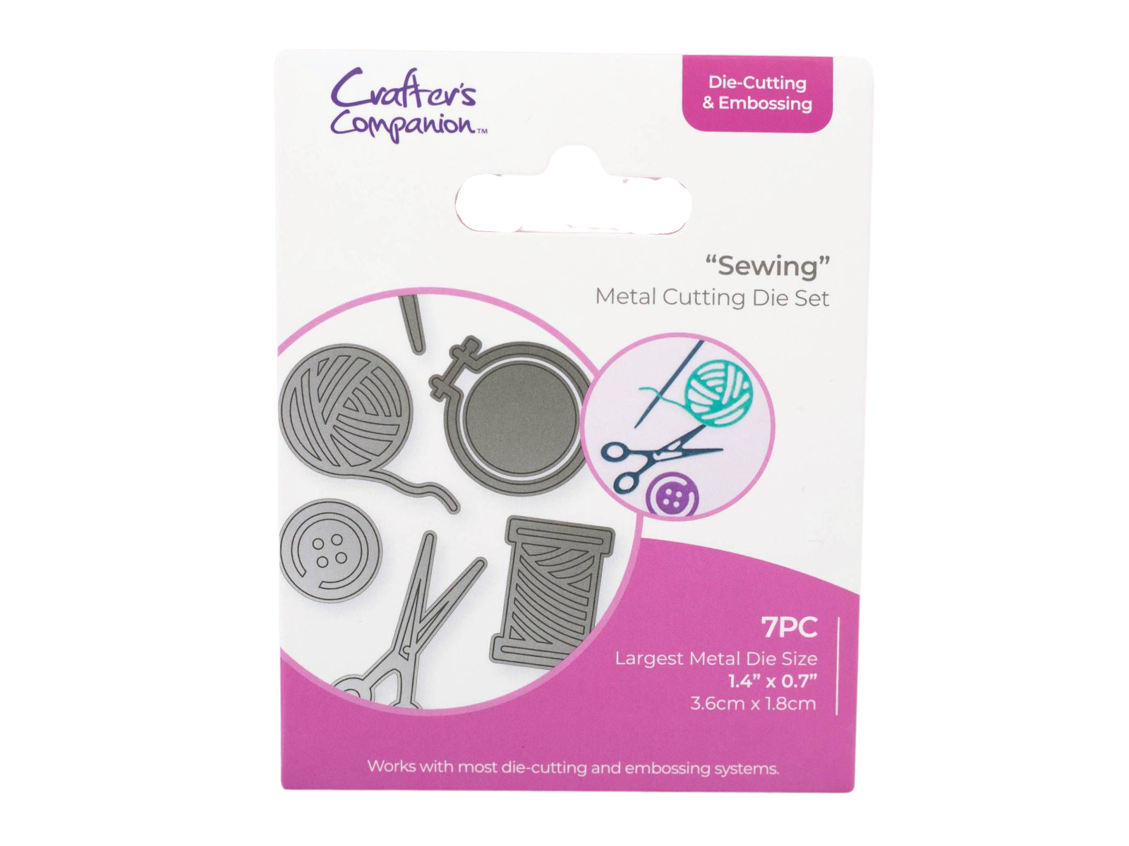 Crafters Companion - Die Cutting & Embossing - Sewing